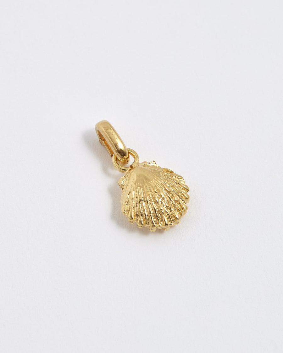 soru jewellery gold plated silver detachable shell charm