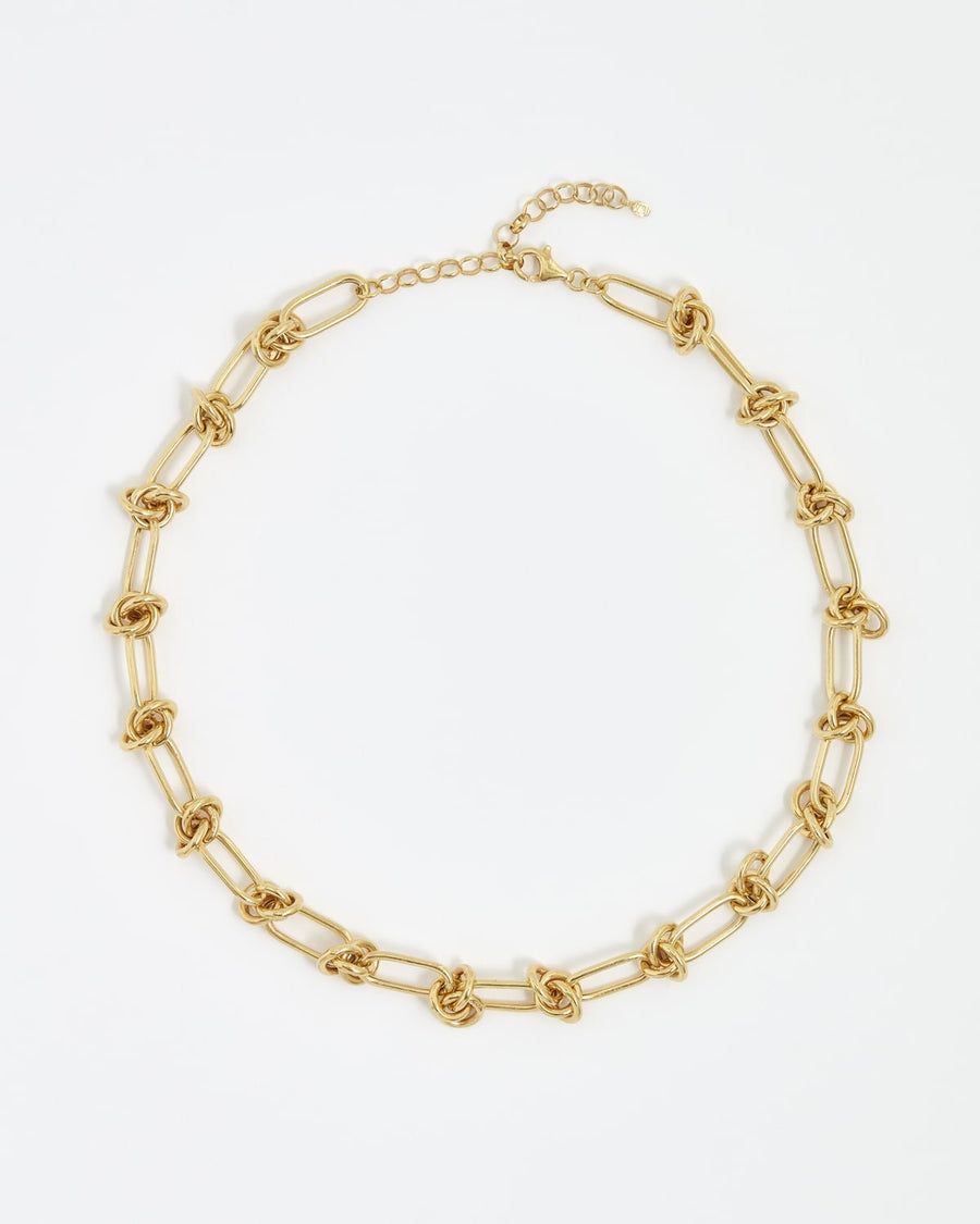 Soru Ionian chunky gold chain necklace