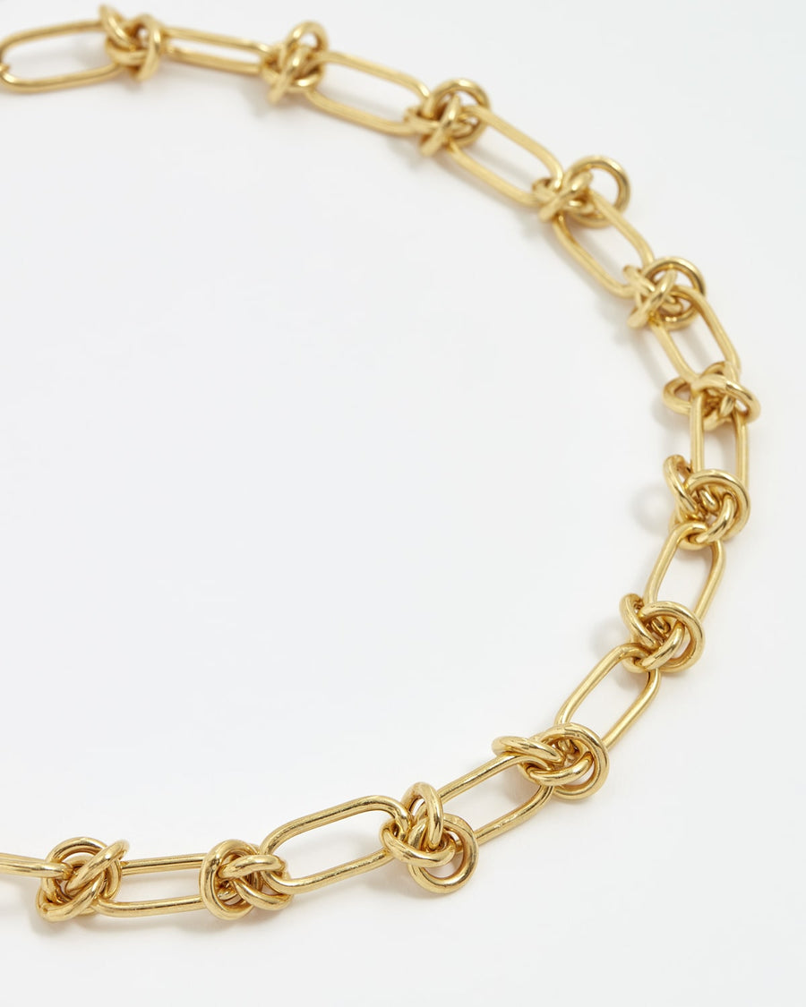 Soru Ionian chunky gold chain necklace