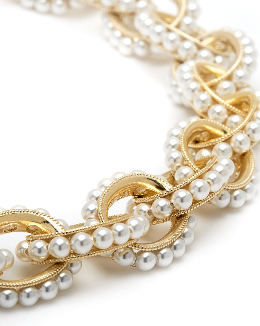 soru jewellery pearl link Mondello necklace 